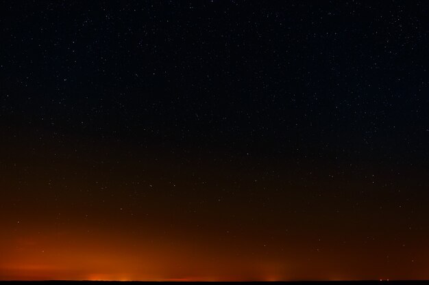 Étoiles dans le ciel nocturne