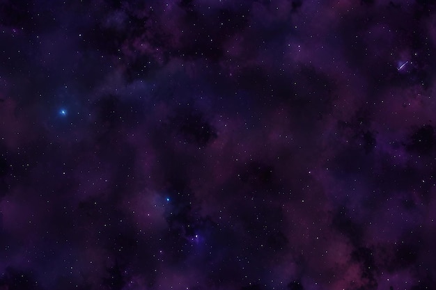 Étoiles de fond de texture spatiale dans le ciel nocturne avec violet rose et bleu