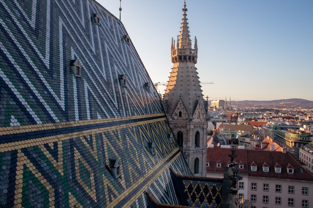 Toit de la cathédrale Saint-Étienne