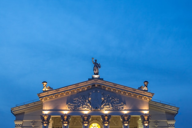 Toit du théâtre dramatique régional de Gomel