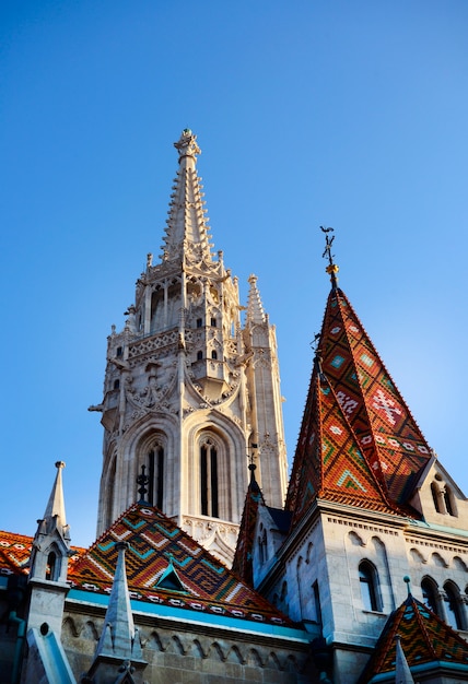 toit de l&#39;église de budapest matthias