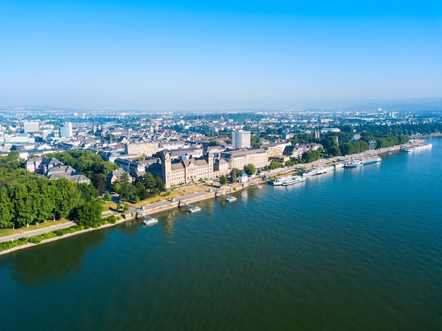 Toits de la ville de Coblence en Allemagne