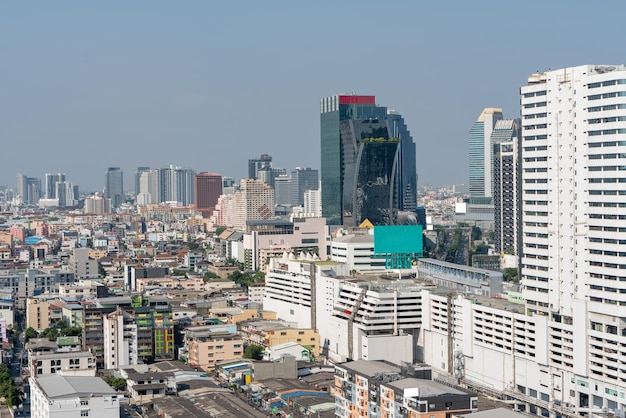 Toits de la ville et gratte-ciel Bangkok Thaïlande Belle vue à Bangkok