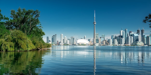 Toits de la ville de Toronto, Ontario, Canada