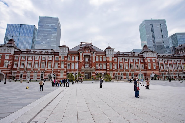 Photo tokyo japon - 15 mai 2019 : gare de tokyo, ville de chiyoda