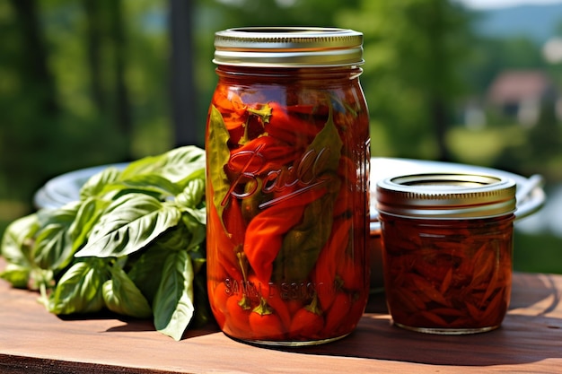 Tomate au basilic infusé