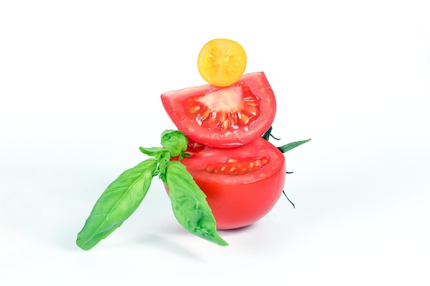 Tomate et basilic