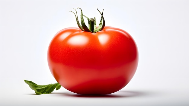 tomate isolée sur fond blanc