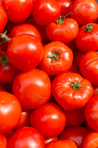 Tomate rouge fraîche fruit abstrait motif coloré texture background