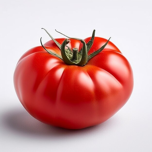 Une tomate rouge vibrante