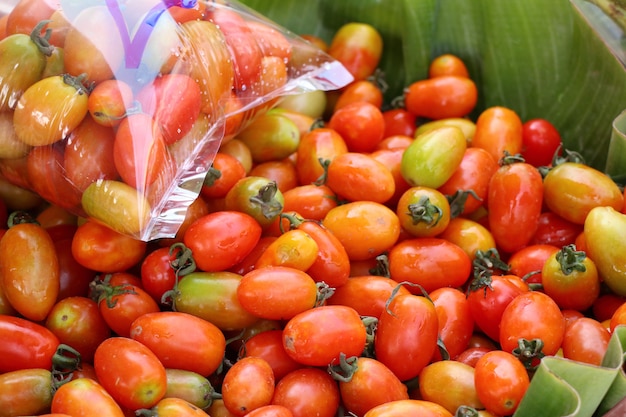 tomates au marché