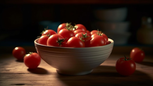 Tomates dans un bolgénérative ai