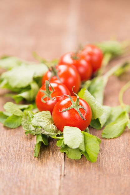 Tomates à la menthe