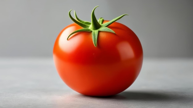Tomates mûres fraîchement récoltées avec une tige verte vibrante