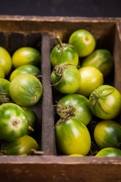 Des tomates vertes