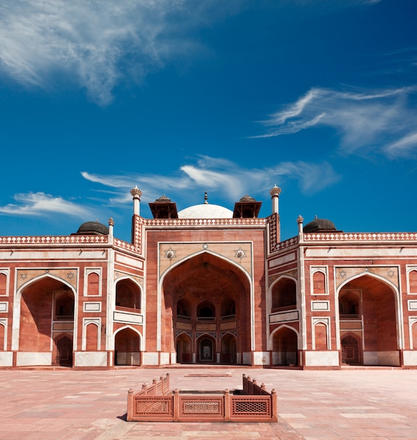 Photo tombe de humayun, delhi, inde