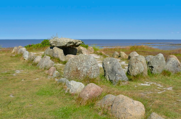 Tombe mégalithique à Sylt