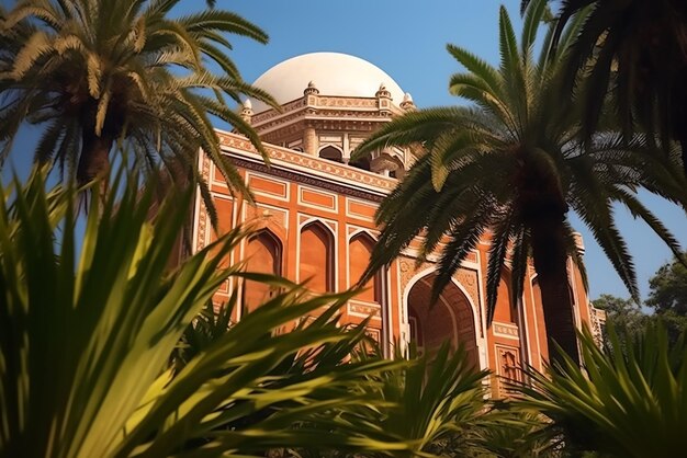 Photo le tombeau de humanyun à delhi