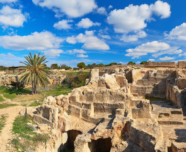 Tombes des rois, musée archéologique de Paphos à Chypre