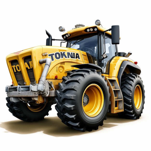 Tonka avec fond blanc ultra hd de haute qualité