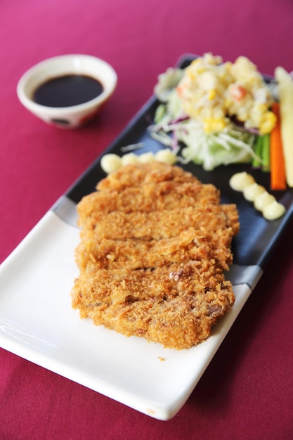 Tonkatsu , Escalope de porc