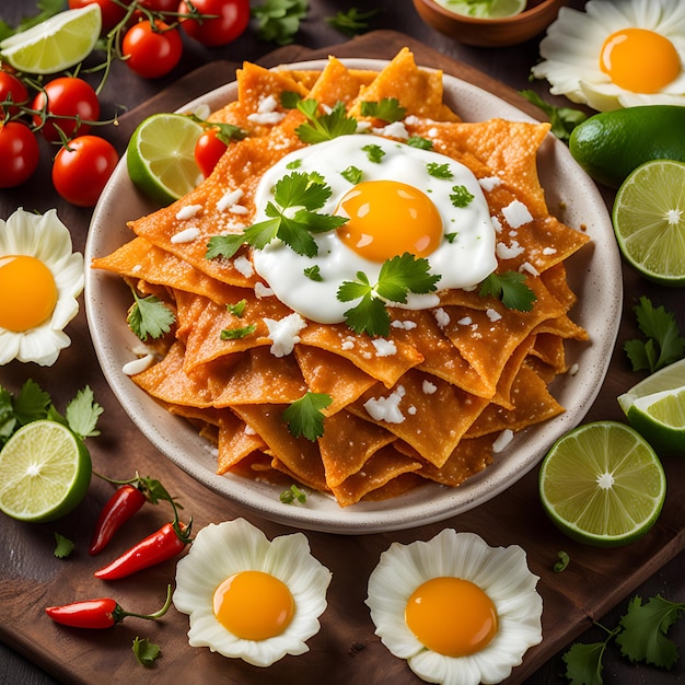 Top view concept de nourriture mexicaine délicieuse dans la photographie de nourriture de cuisine mexicaine