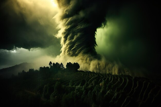 Tornade dangereuse en Italie