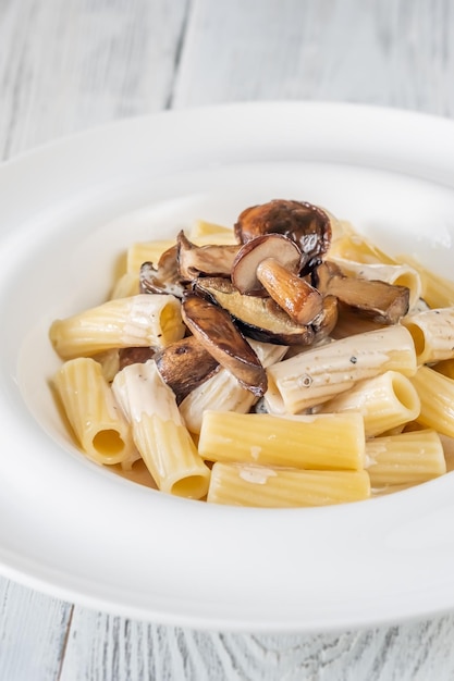 Tortiglioni aux cèpes