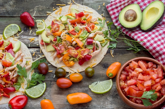 Tortillas Aux Légumes