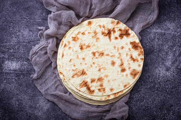 Tortillas de maïs mexicaines