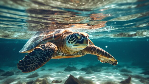 une tortue