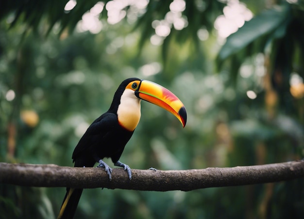 Un toucan dans la forêt