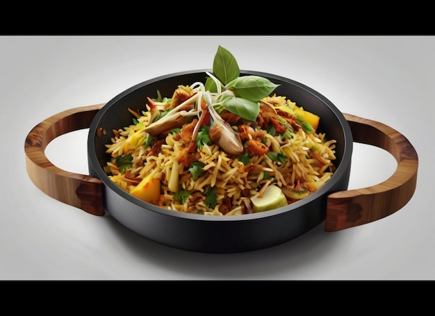 Une touche moderne sur le plat classique biriyani