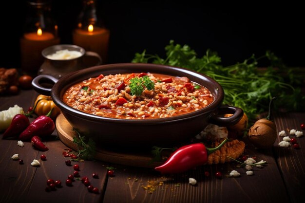 Étouffée à la crevette Cajun