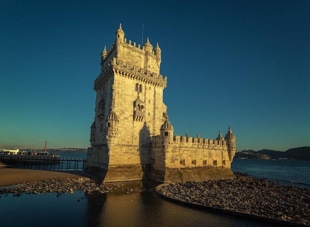 Tour de Belém et Tage à Lisbonne