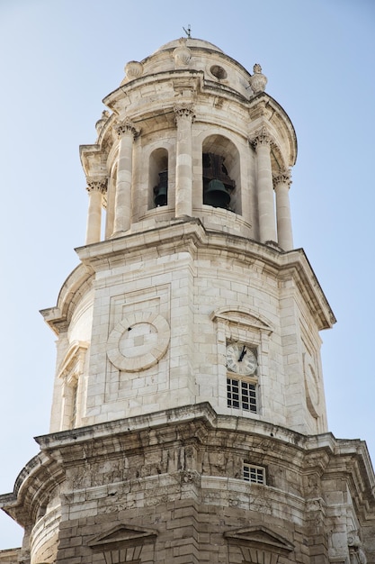 Tour de la cathédrale de Cadix Espagne