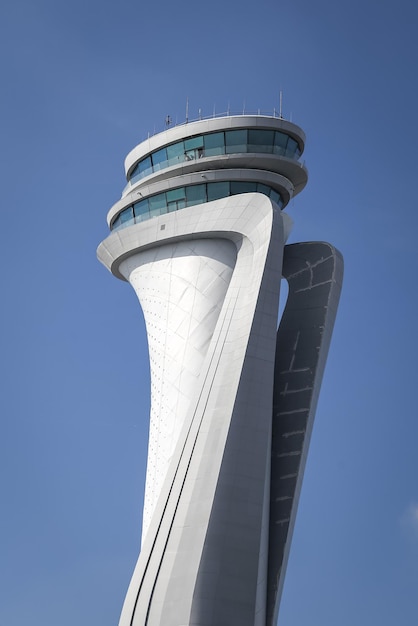 Tour de contrôle du trafic aérien du nouvel aéroport d'Istanbul