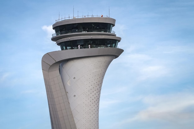 Tour de contrôle du trafic aérien du nouvel aéroport d'Istanbul