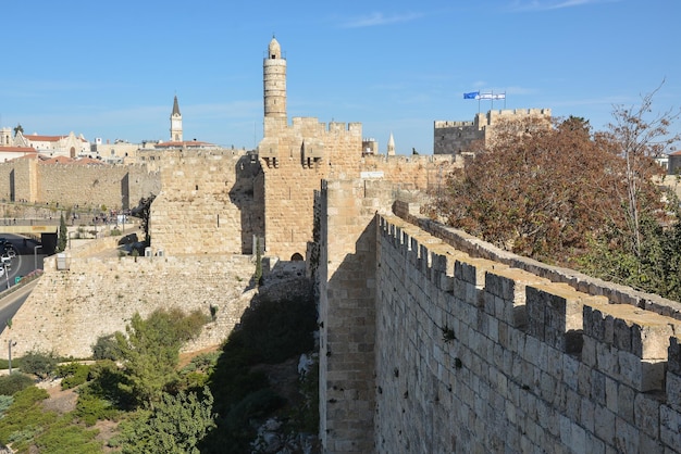 Tour de David de Jérusalem dans la vieille ville