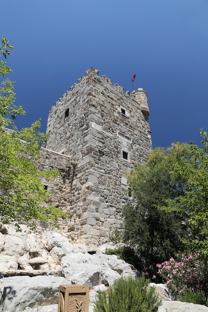 Tour du château de Bodrum en Turquie