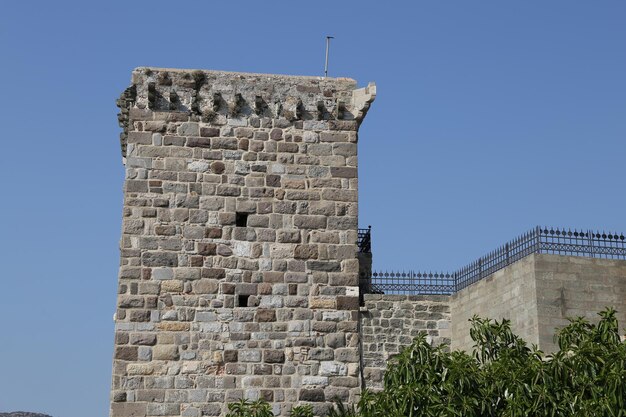 Photo tour du château de bodrum en turquie