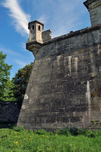 Tour du château médiéval de Pidhirtsi