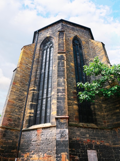 Photo tour de l'église dominicaine dans la ville de colmar