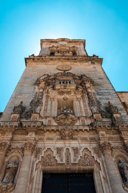 Tour de l'église de San Pedro Arcos de la Frontera Cadix Espagne