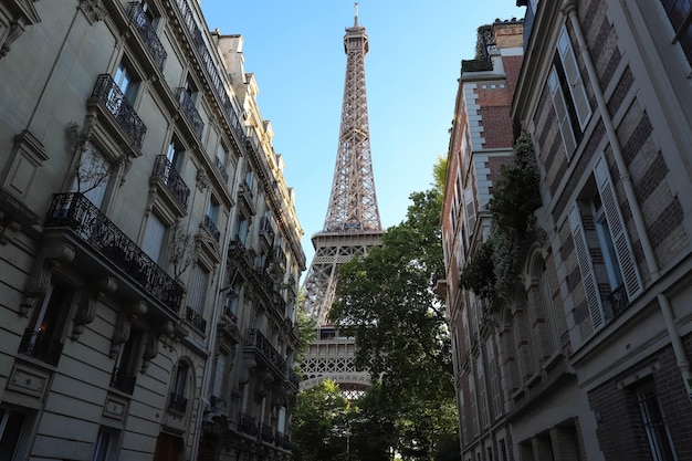 La tour Eiffel est le lieu de voyage le plus populaire et l'icône culturelle mondiale de la France et du monde