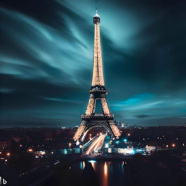 La Tour Eiffel la nuit