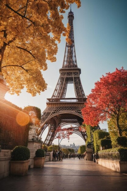 La tour Eiffel à Paris, en France