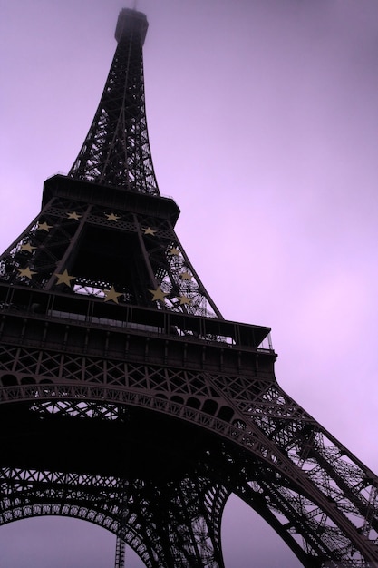Tour Eiffel à paris, france
