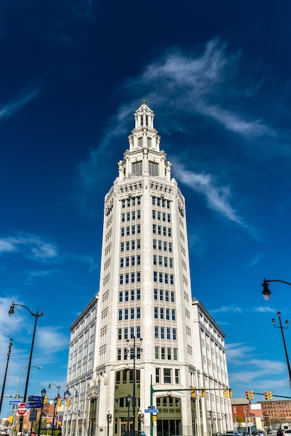 Tour électrique un bâtiment de bureaux historique à Buffalo New York États-Unis Construit en 1912