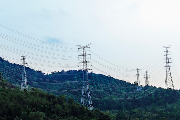 Tour électrique, production d&#39;électricité